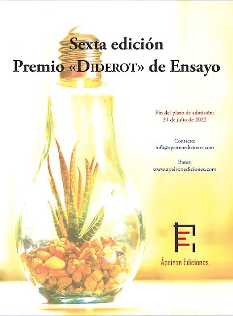 Cartel del Premio Diderot